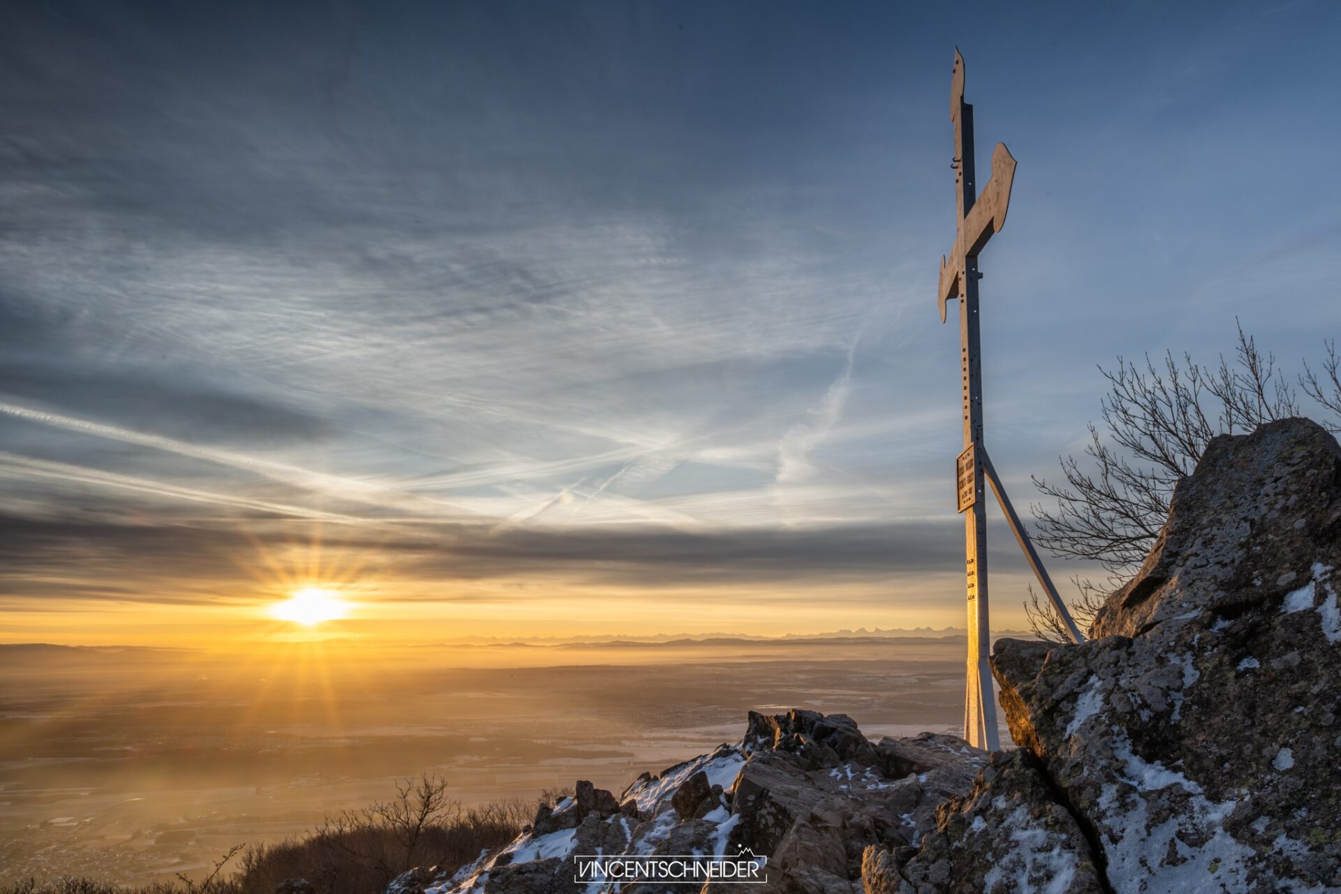 croix au sommet du hartmannswillerkopf